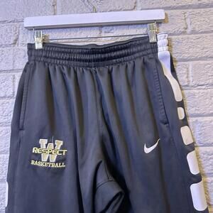 Nike Elite Therma Fit Sweatpants Mens Large Gray Training Gym 835384-061